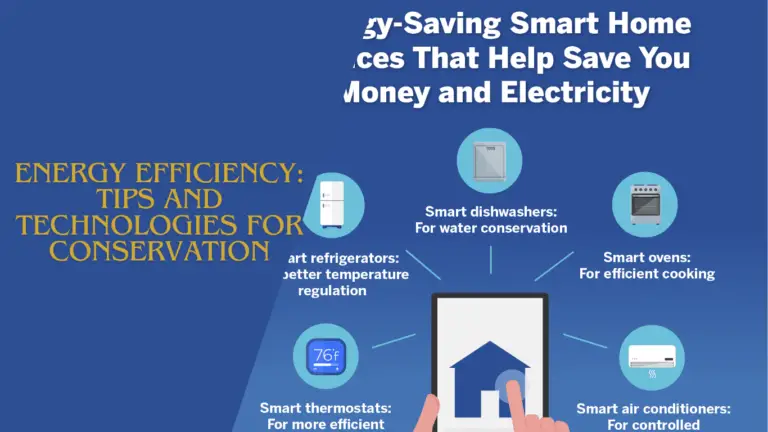 Energy Efficiency: Tips and Technologies for Conservation